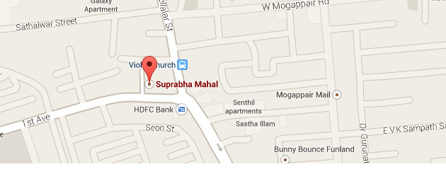 wedding hall in anna nagar